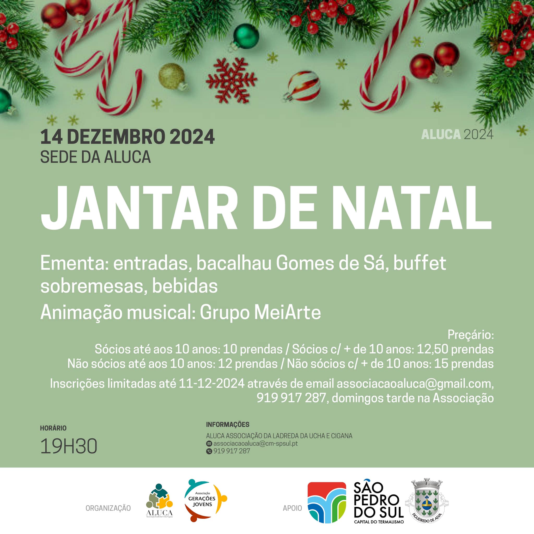 Read more about the article 🎄✨ Jantar de Natal ALUCA 2024 ✨🎄